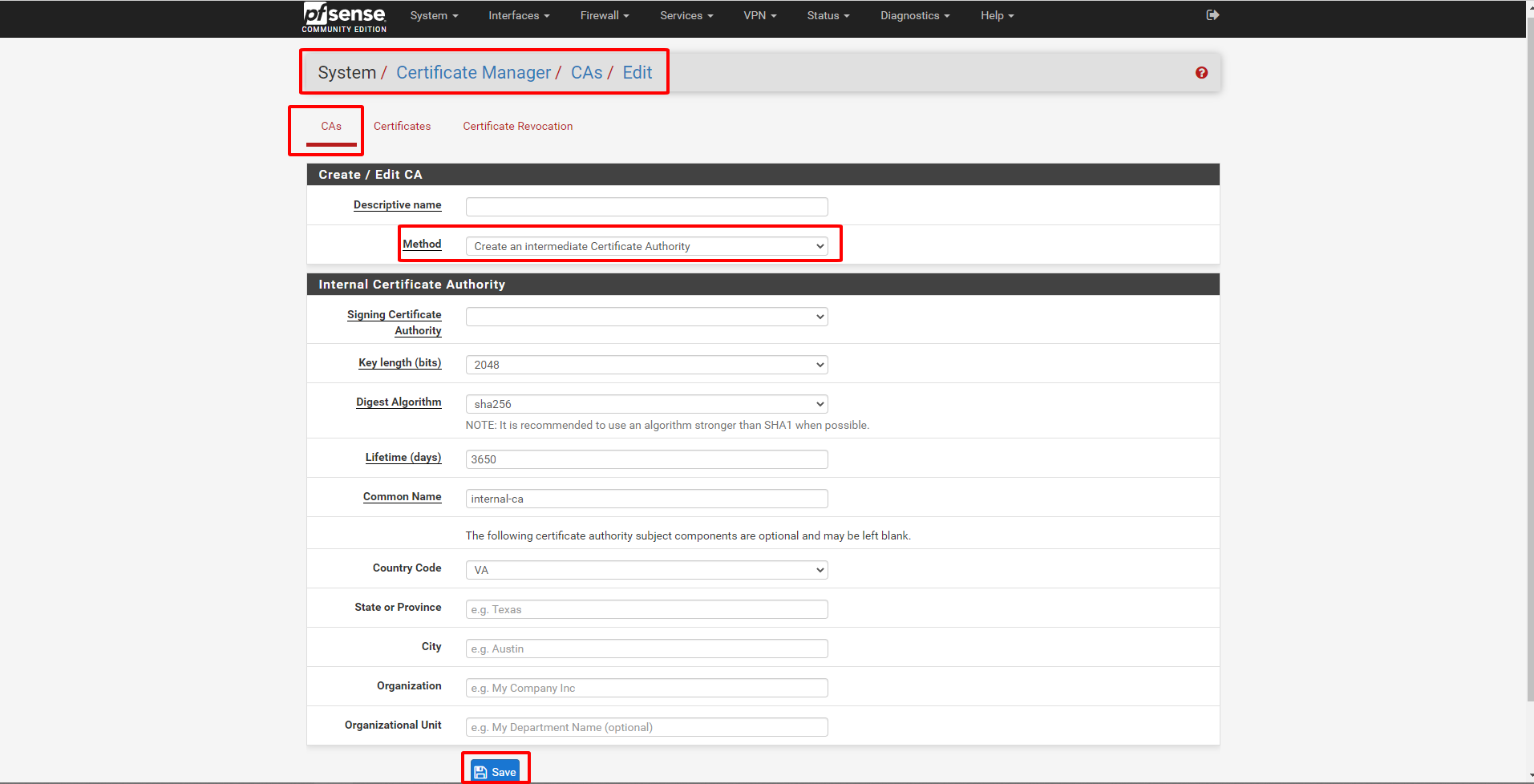 Pfsense