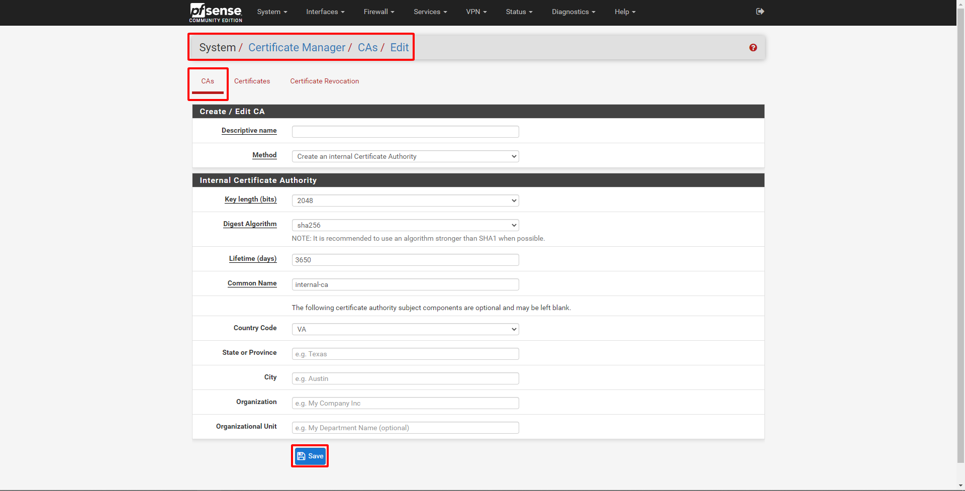 Pfsense