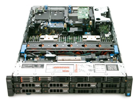 StorageReview Dell PowerEdge R730XD Inside