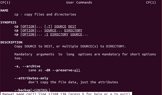 1 số câu lệnh cơ bản trong Linux (Ubuntu)