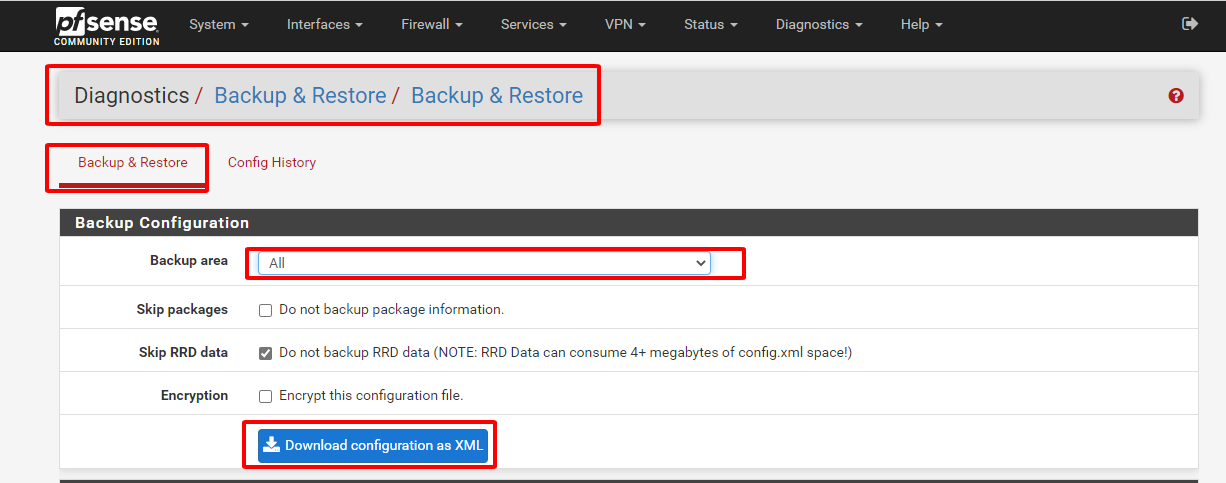 backup va recovery