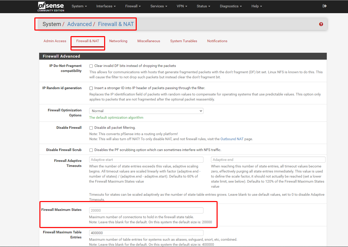 firewall pfsense