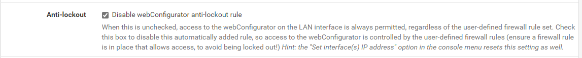 Pfsense