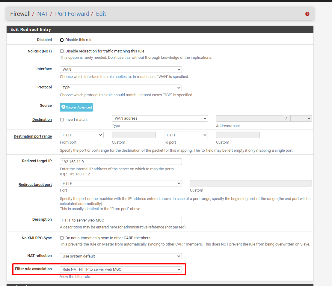 Pfsense