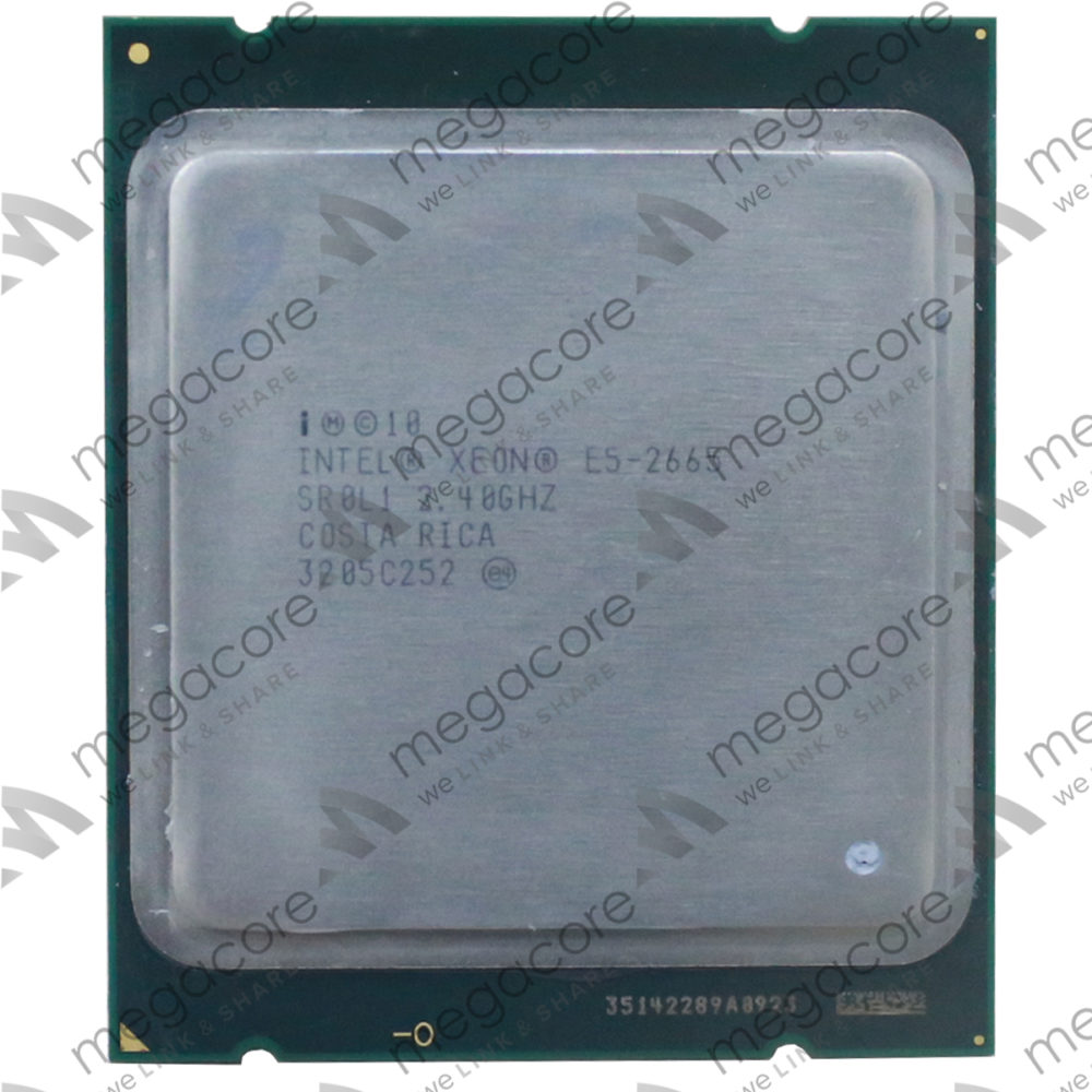 CPU Intel Xeon Processor E5-2665 (2.40 turbo 3.10GHz / 8Cores / 16 Thread)