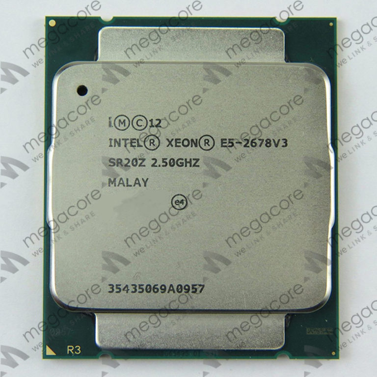 CPU Intel Xeon Processor E5-2678 V3 (2.50 Turbo 3.1GHz / 12Cores / 24 ...