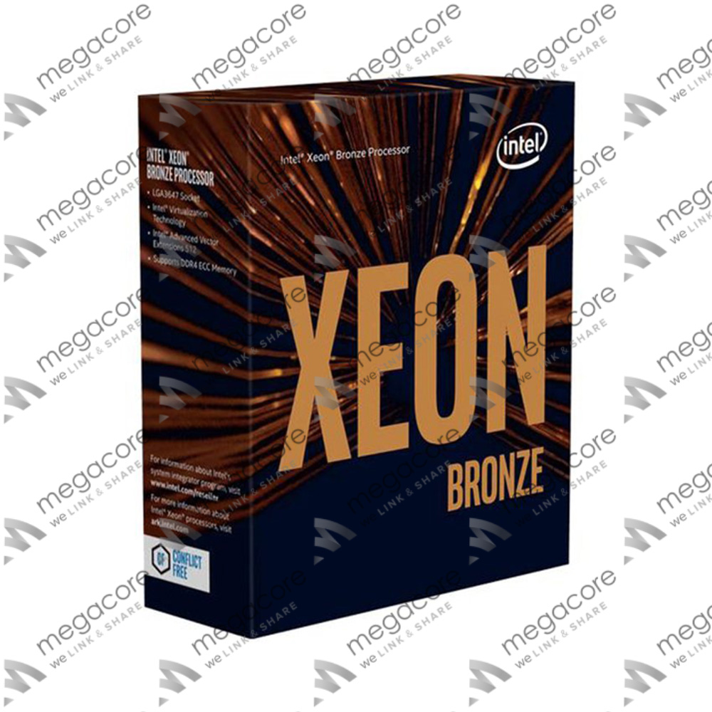 CPU Intel Xeon Bronze 3104 (1.7GHz, 6 nhân, 6 luồng, 8.25MB Cache)