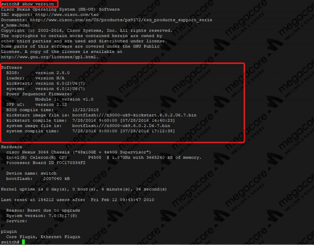 Hướng Dẫn Downgrade Firmware NXOS Switch Cisco Nexus 3000