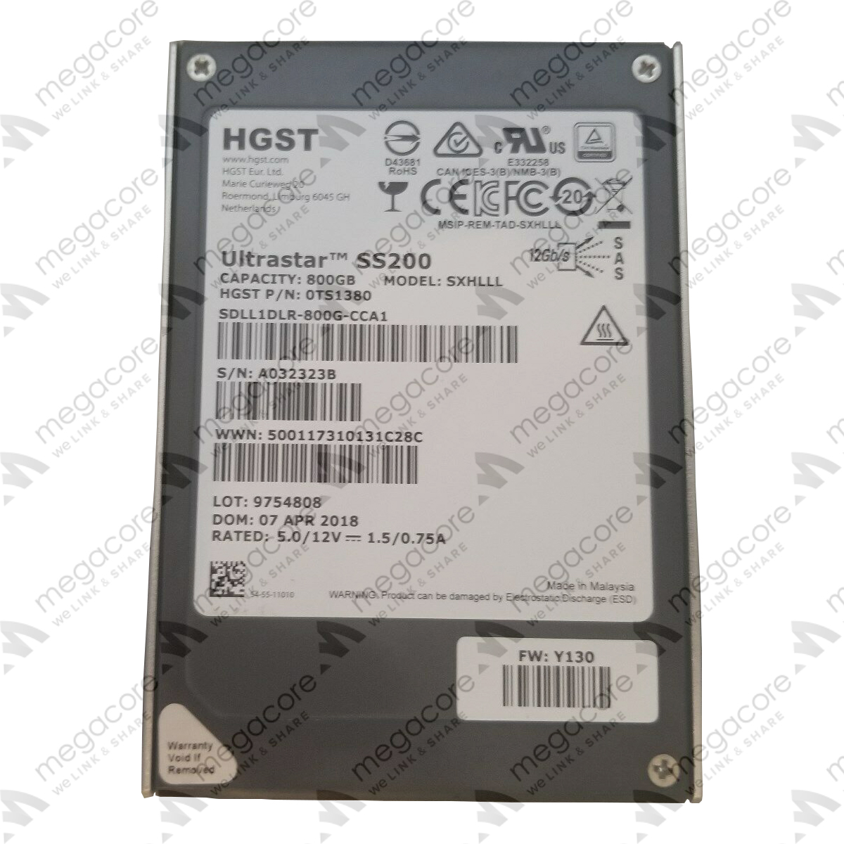 ssd hgst ss200 800GB