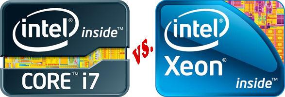 Xeon VS i7 - Điểm khác biệt giữa CPU Xeon và CPU Core I là gì?