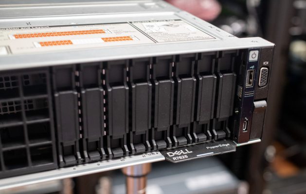 StorageReview Dell PowerEdge R7625 07 629x400 - Review Dell PowerEdge R7625 và kết quả benchmark