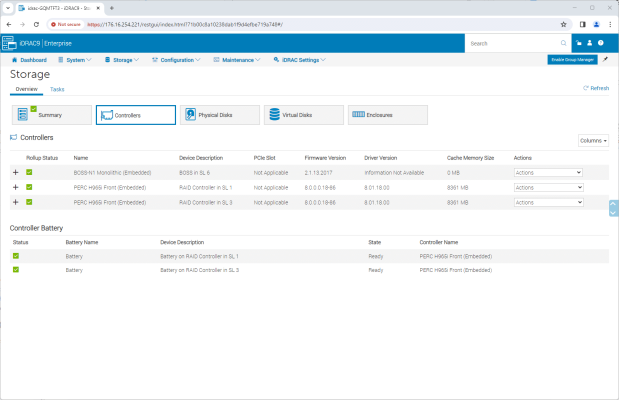 StorageReview Dell PowerEdge R7625 iDRAC 4 619x400 - Review Dell PowerEdge R7625 và kết quả benchmark